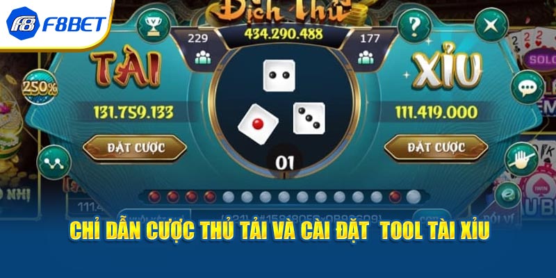 Chỉ dẫn cược thủ tải và cài đặt tool tài xỉu